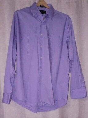 Men's Lavender Button-Up Dress Shirt